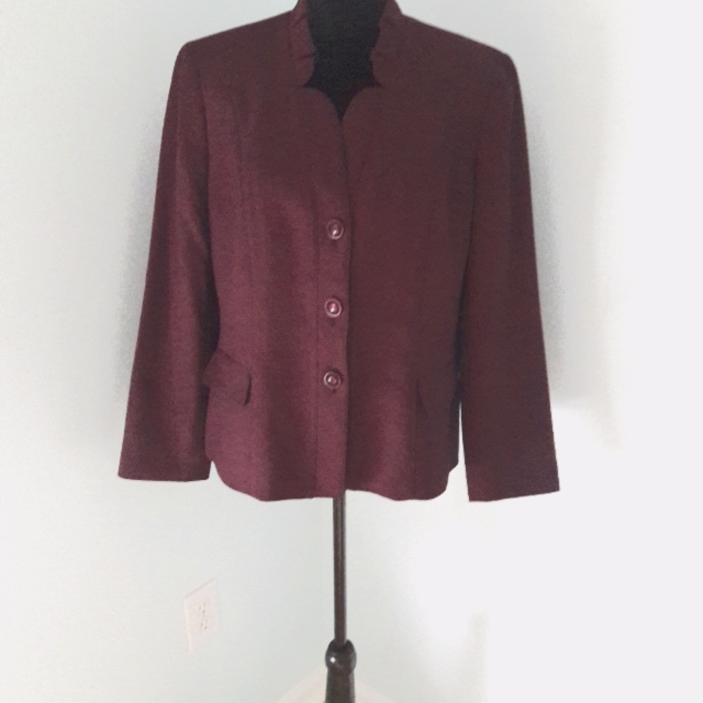 Eggplant Pant suit